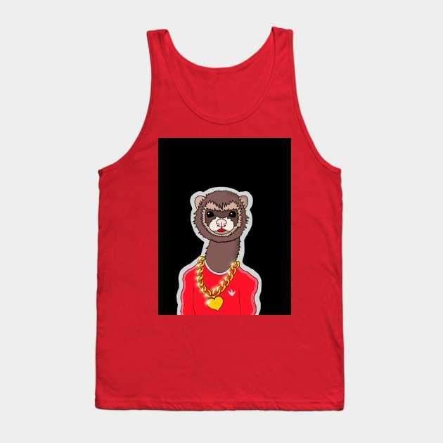 HIP HOP FERRET Coffee Mugs T-Shirts Stickers Tank Top by CenricoSuchel